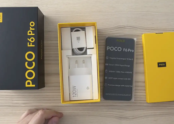 Poco F6 Pro распакован на видео за несколько дней до официального запуска