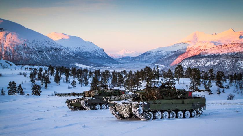 Норвегия передаст Украине 8 танков Leopard 2 и 4 танка специального назначения