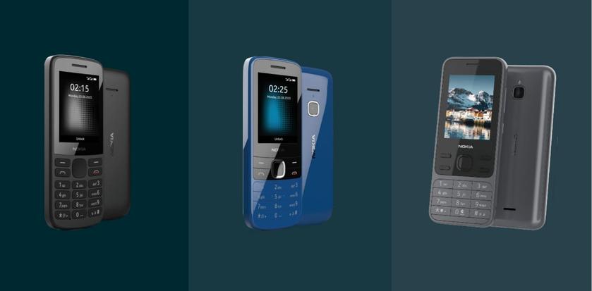 Nokia готовит три новых кнопочных телефона