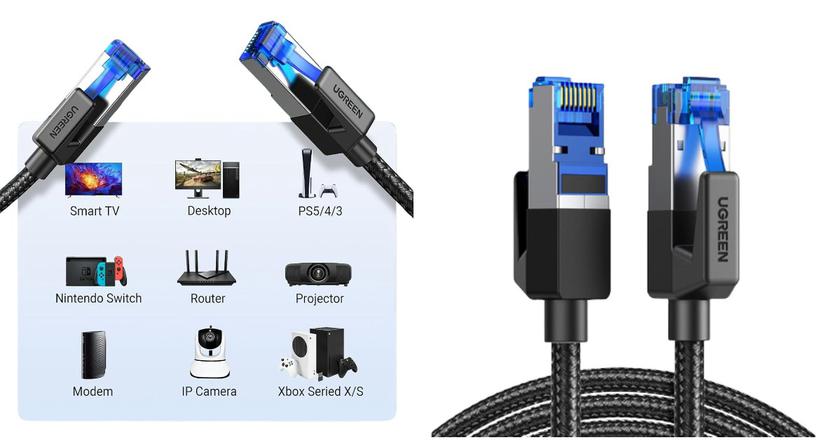 UGREEN Cat 8 cable ethernet para gaming ps5