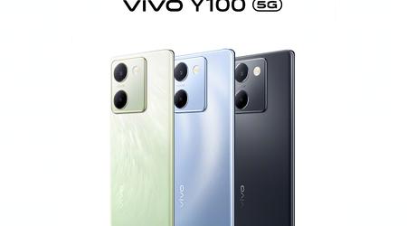 vivo Y100 5G: 120 Hz OLED-skjerm, Snapdragon 695-brikke, 5000 mAh-batteri og opptil 12 GB RAM-minne