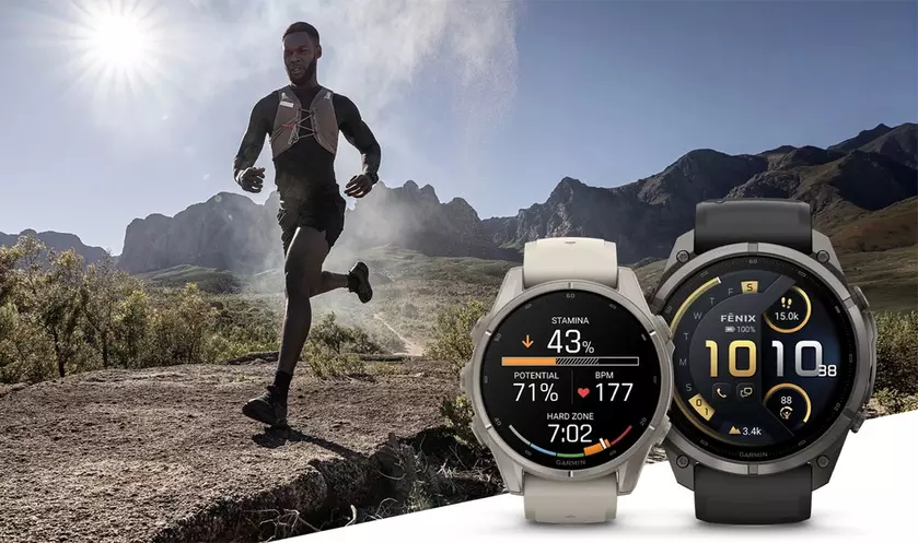 Новый смарт-часы Garmin Fenix 9 Pro в титановом корпусе