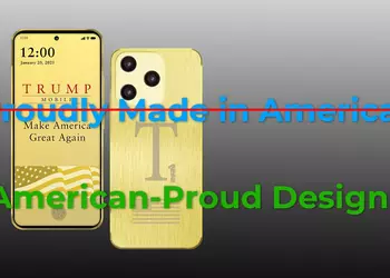 Скандал! Trump Mobile удалила с сайта своего золотого смартфона надпись "Сделано в Америке"