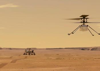 Ingenuity совершил 55-й полёт над Марсом – беспилотный вертолёт пролетел 264 метра за 143 секунды