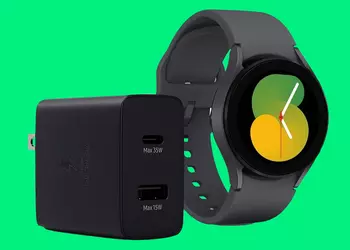 Cyber Monday on Amazon: Buy the Galaxy Watch 5 and get a 35W dual USB charger as a gift