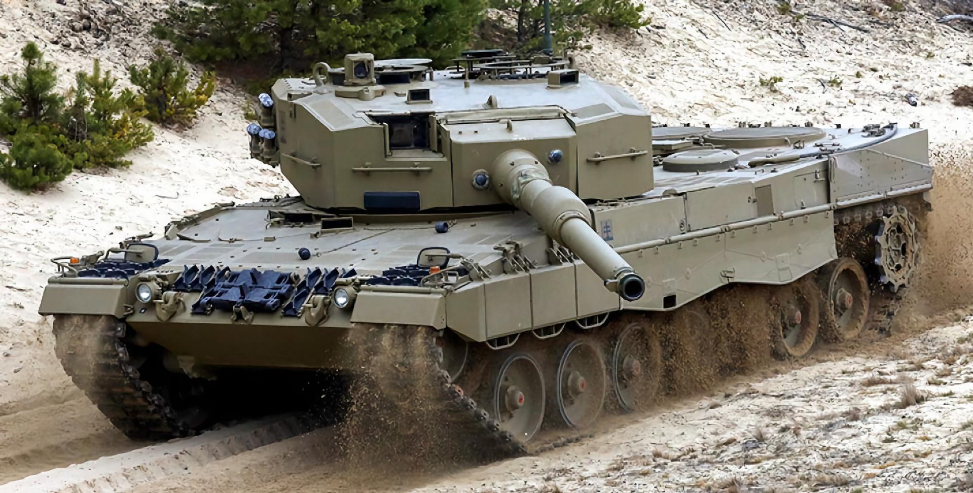 Spain has sent Ukraine the last batch of promised Leopard 2A4 tanks ...