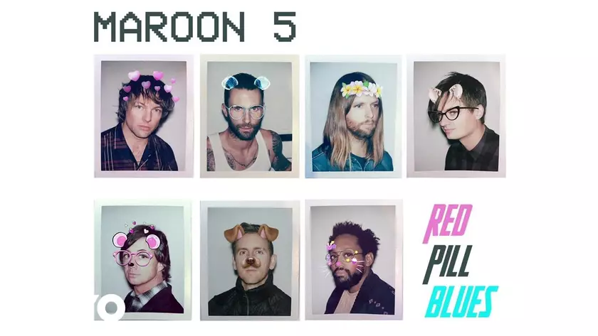 Maroon 5 сняли клип с помощью фронталки смартфона и Snapchat