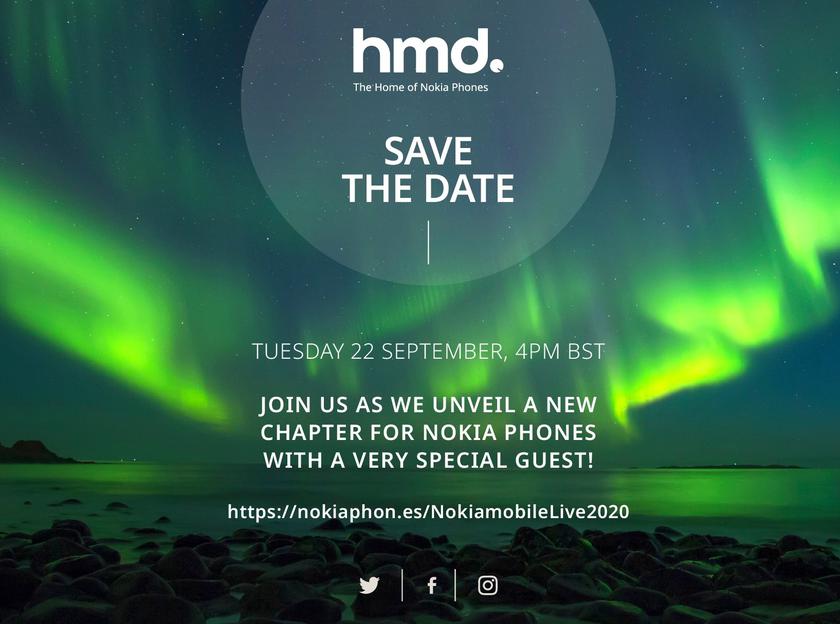 HMD Global объявила о презентации 22 сентября: ждём смартфоны Nokia 7.3, Nokia 6.3, Nokia 3.4 и Nokia 2.4