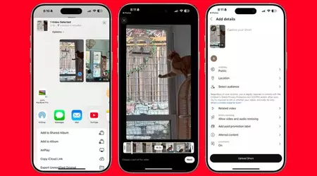 YouTube restores iOS Share Sheet support for iPhone video uploads