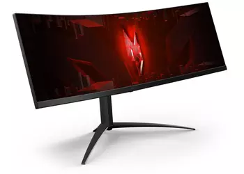 Acer представил 5K-монитор Nitro XZ452CU V с частотой кадров 165 Гц по цене €1099