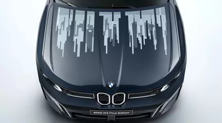 Не кіберпанк, але вже близько: BMW представила розумне E Ink-підсвічування, яке прикрашає капот кросовера iX3 Flow Edition