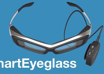Sony создает конкурента Google Glass — умные очки SmartEyeglass