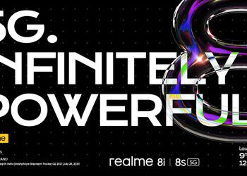 It is official: Realme 8s 5G and Realme 8i to be unveiled on September 9, the novelties will run on a chip MediaTek
