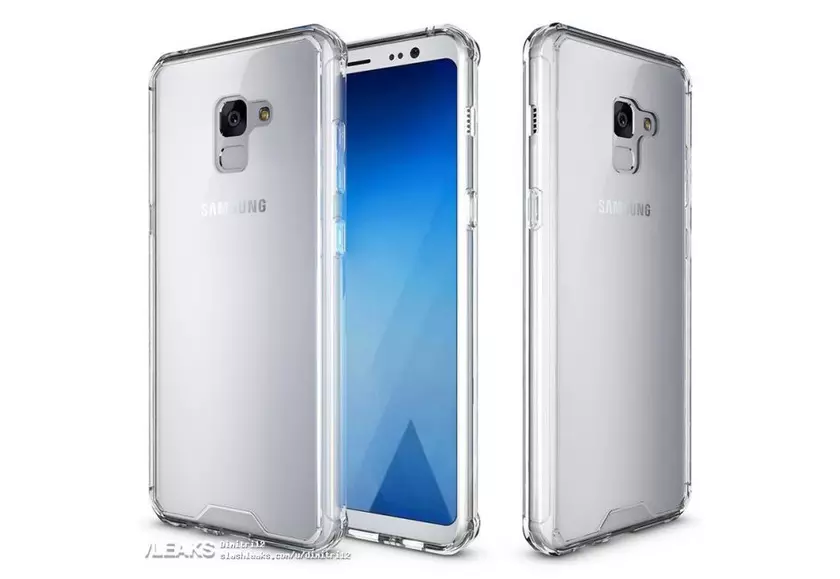 Первые фото полноэкранного Samsung Galaxy A8 Plus (2018)