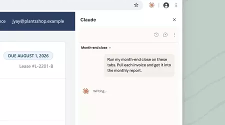 Claude Cowork now runs in a Chrome side panel — with full session sync