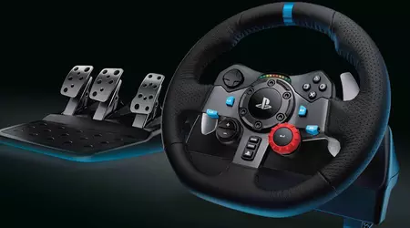 Logitech G29 and G920 Driving Force game controls for consoles and PCs with tactile feedback