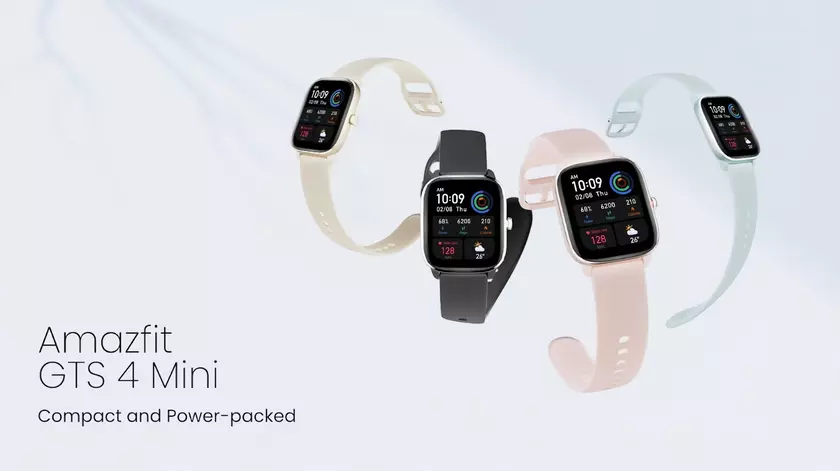 Amazfit GTS 4 Mini на Amazon: смарт-часы с GPS, автономностью до 45 дней и поддержкой Alexa продают за $99 (скидка $20)