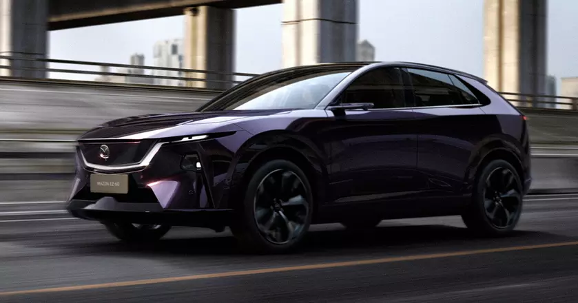 Mazda EZ-60: Электрический кроссовер нового поколения