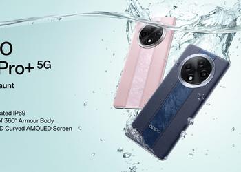 OPPO F27 Pro+: защита IP69, стекло Corning Gorilla Glass Victus 2 и чип MediaTek Dimensity 7050 за $335