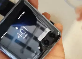 Motorola Razr 3 clamshell appeared on video: holey display, dual camera and Galaxy Z Flip 3 style design