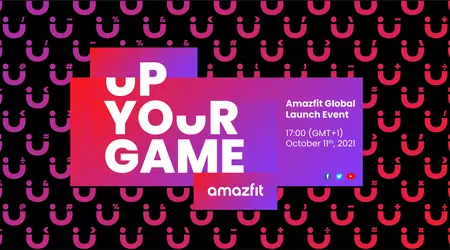 Huami announced the launch on October 11: Expect the Amazfit GTR 3 and Amazfit GTS 3 smartwatches at the event