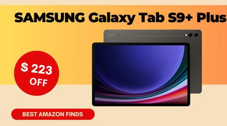 SAMSUNG Galaxy Tab S9+ Plus 12.4" - Limited $223 Off!