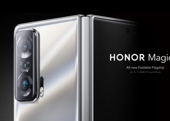 Теперь официально: первый складной смартфон с процессором Snapdragon 8 Gen1 Honor Magic V представят 10 января