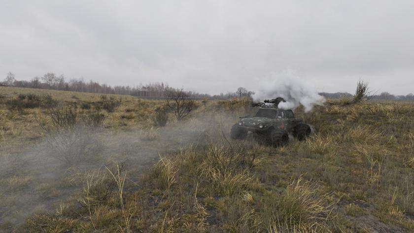 Боевой «Запорожец» с портретом Бандеры уничтожает колонну российских танков – украинский CGI Generalist создал эффектное видео, которое наделало много шума