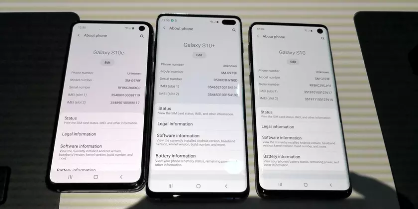 Samsung Galaxy S10+ своими глазами: цены и технологии уходят в космос