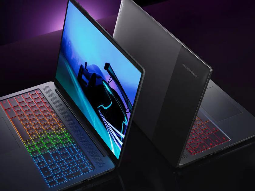 Lenovo IdeaPad Gaming Chromebook Plus (16”, 7) – чипы Intel Core i5, дисплей WQXGA и 12 часов работы без подзарядки стоимостью от €599