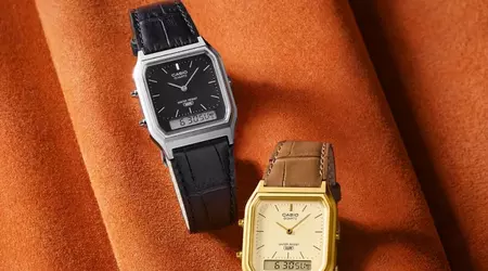 Casio officially presented models AQ230EGL-9A and AQ230EL-1A in the USA in a rectangular case