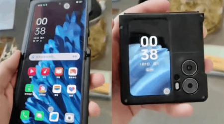 OPPO Find N2 Flip est apparu dans la vidéo : un concurrent du Samsung Galaxy Flip 4 avec une double caméra et deux écrans.