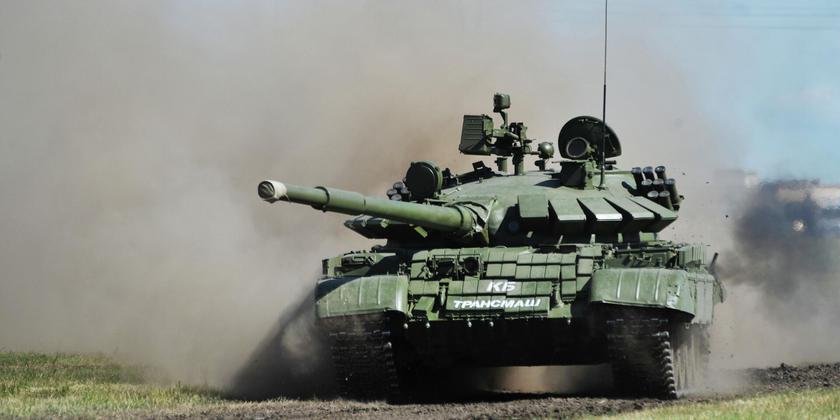 The Armed Forces of Ukraine destroyed the first modernized tank T-62M mod.  2022 that can withstand Javelin missiles