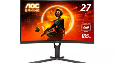 Amazon's offer of the day: the AOC CQ27G3S 27-inch 165Hz curved gaming monitor at $40 off