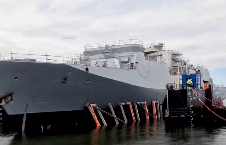 First Pohjanmaa class corvette launched in ...