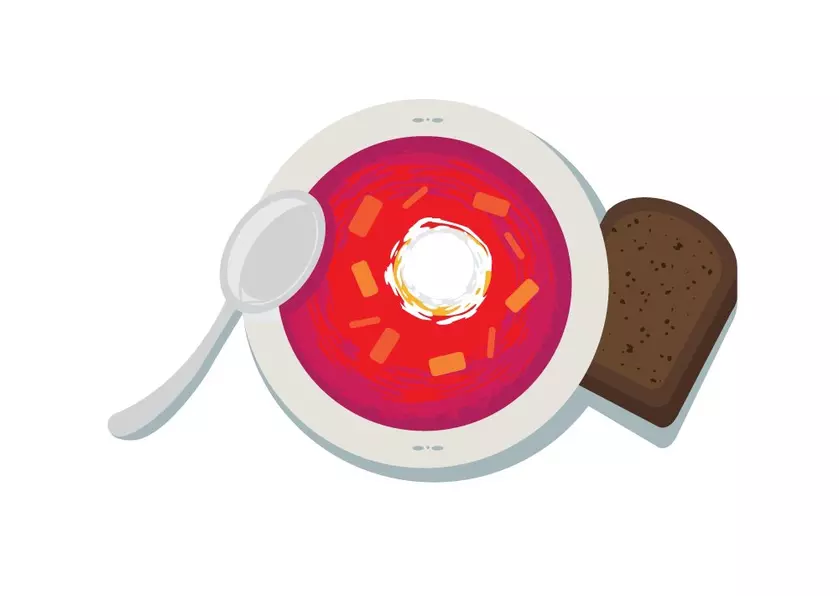 Официальный твиттер Украины предложил Google и Apple сделать эмодзи борща