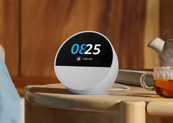 Amazon Echo Spot (2024): смарт-колонка с 2.83-дюймовым сенсорным дисплеем и поддержкой Alexa за $79