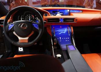 Концепт-кар Lexus LF-CC показал, каким может быть будущее сенсорных интерьеров