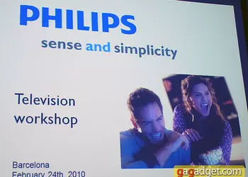 Презентация ЖК-телевизоров Philips 2010 года: репортаж