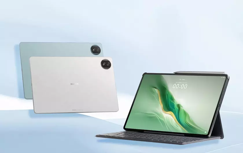 Три цвета, двойная камера и поддержка чехла-клавиатуры: Honor показала внешний вид MagicPad 2 до анонса