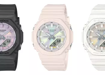 Серия Casio GMA-P2100PC появится в Европе уже в августе