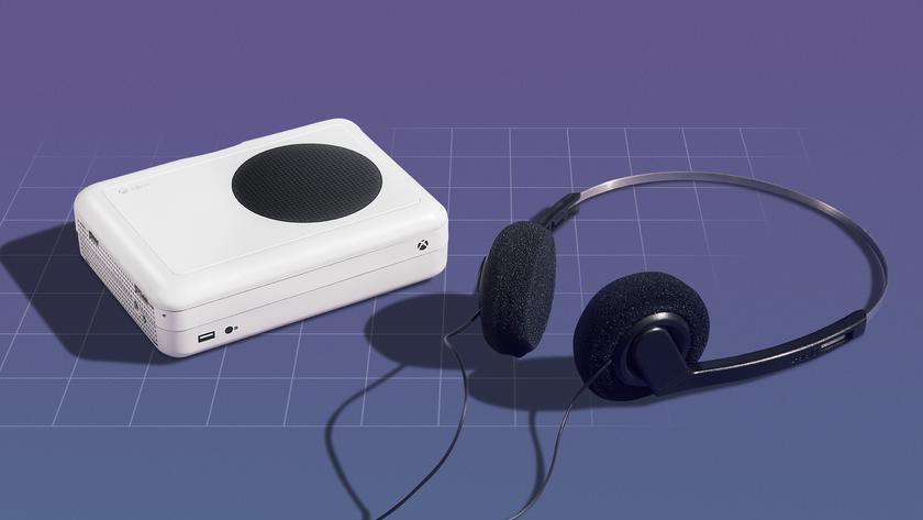Microsoft a lancé un lecteur de cassettes rétro dans le style de la Xbox Série S. Mais vous ne pourrez pas l'acheter.