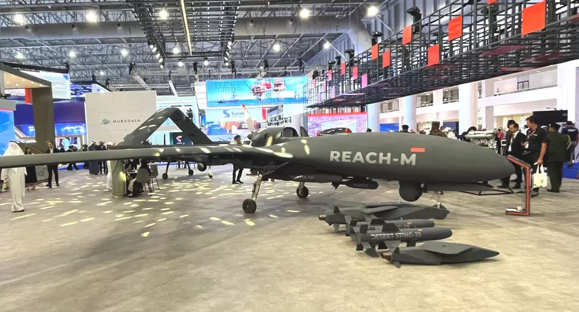 EDGE GROUP представила эмиратский Bayraktar TB2 – дрон REACH-M может летать 24 часа и нести до 350 кг полезной нагрузки