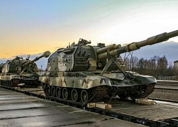 Ukrainische Streitkräfte zerstören zwei russische Panzerhaubitzen M1990 Farm mit M982 Excalibur-Präzisionsgeschossen