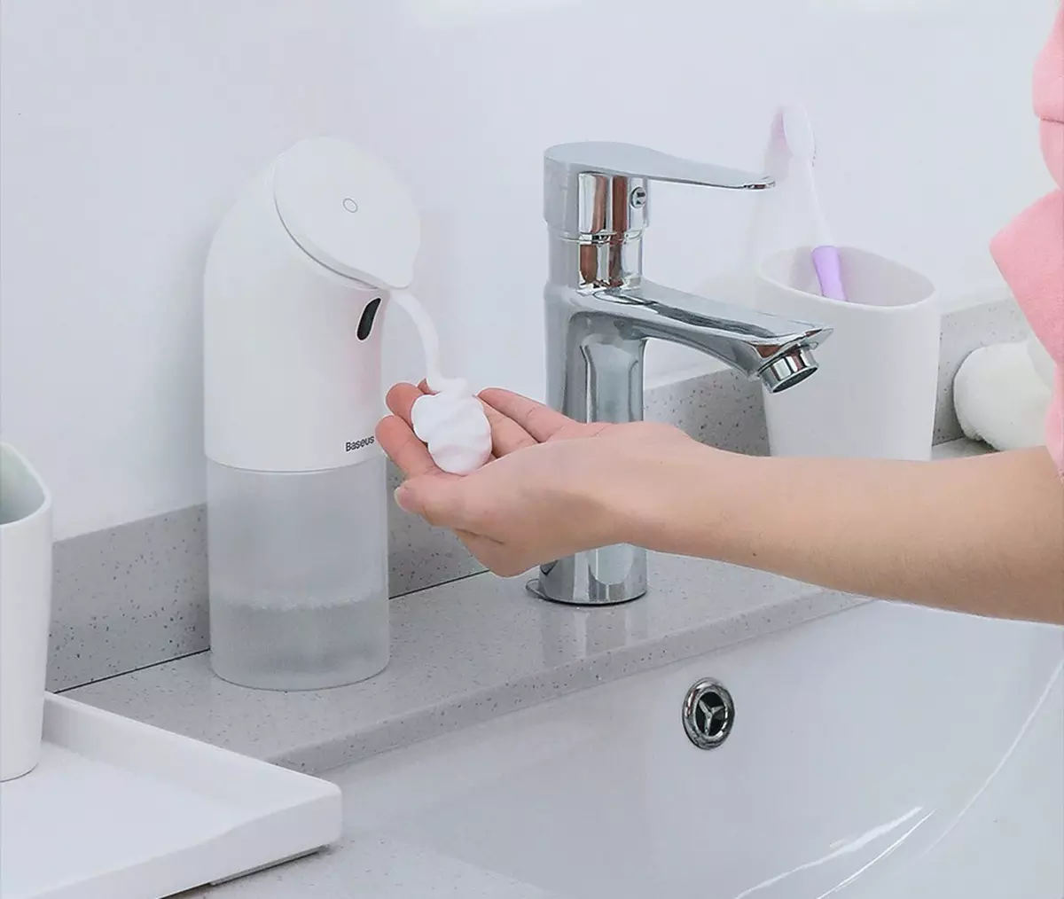 Автоматический диспенсер для мыла Baseus