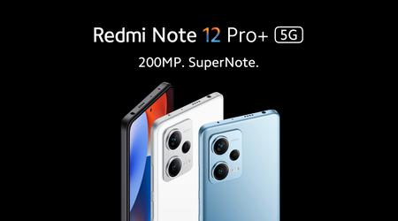 Redmi Note 12 Pro+ z aparatem 200 MP, ładowarką 120W i ceną od 315 dolarów
