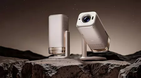 Aurzen BOOM Air - портативний проектор з Dolby Audio, Google TV і поворотною платформою 110°