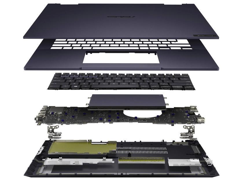 Revisión de ASUS ExpertBook B7 Flip (B7402FEA): un portátil empresarial insignia con una carcasa resistente-15