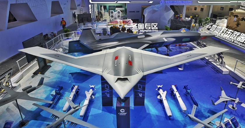Caihong CH-7 - drone furtif chinois modernisé de nouvelle génération avec protection de défense aérienne