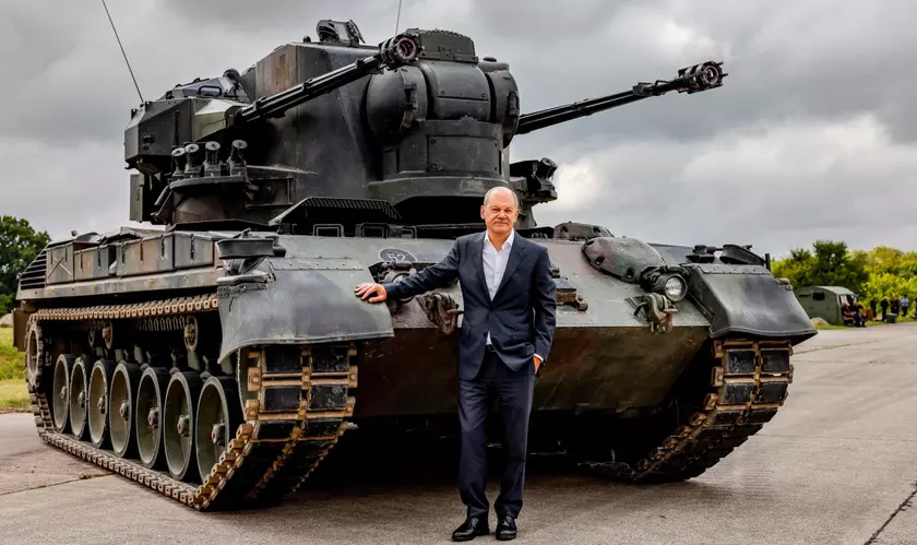 Германия передала Украине ещё три зенитные самоходные установки Gepard для уничтожения российских и иранских беспилотников